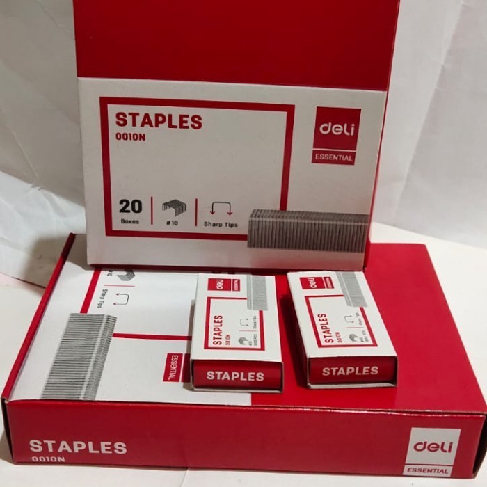 

Restock Isi Staples Kecil No 10 Deli Premium