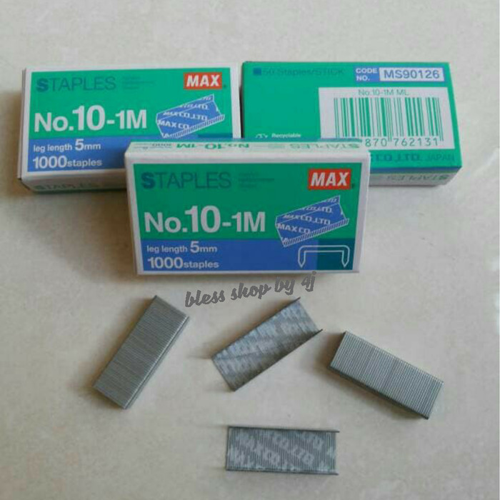 

Terbatas Max Isi Stapler No-10M Harga Spesial