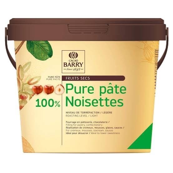 

Ready CACAO BARRY PURE PATE NOISETTES 100% HAZELNUT 5 KG