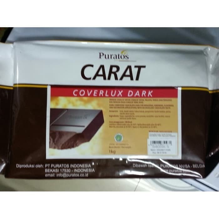 

Ready Carat Coverlux / Coklat Compound Dark - 1kg