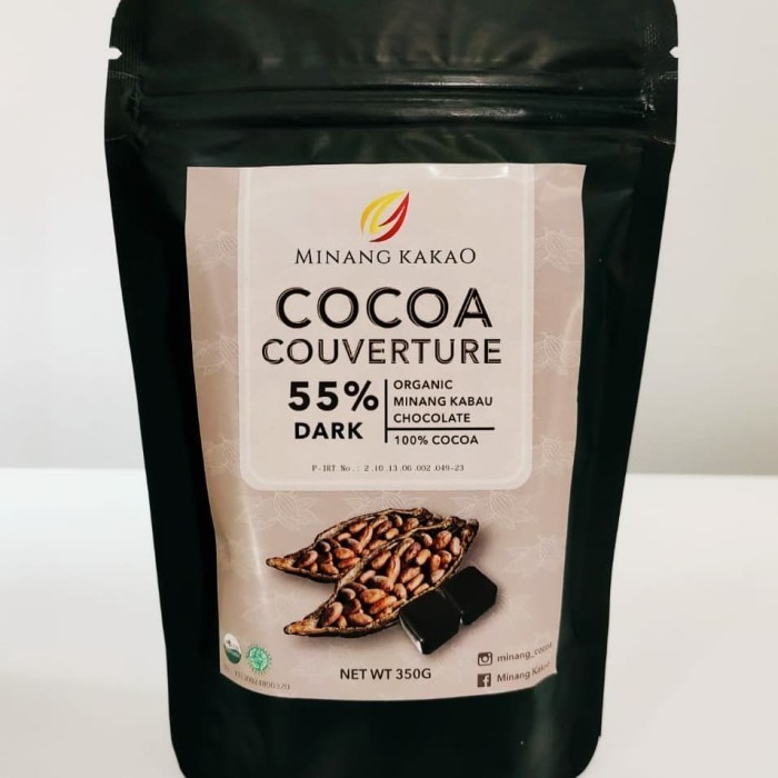

Ready Organic Chocolate Couverture 55% - 350gr