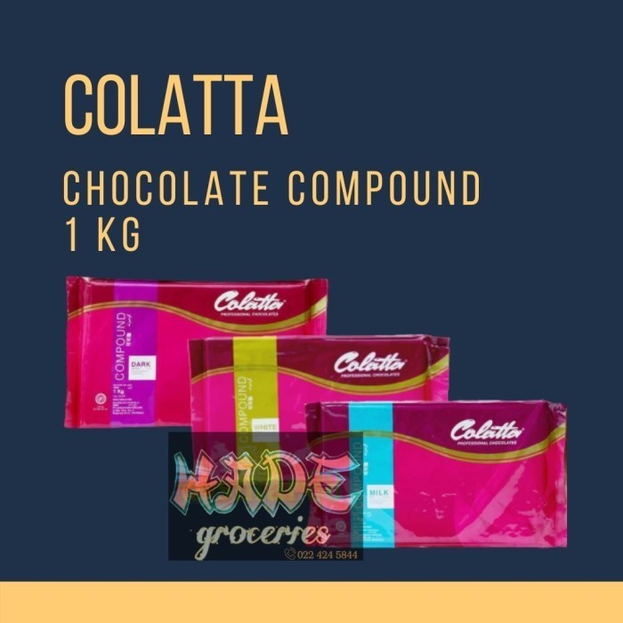 

Ready Coklat Compound Colatta White and Milk 1kg