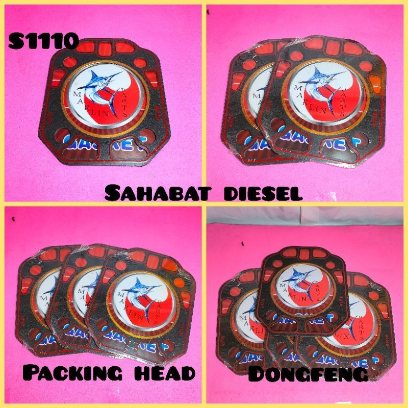 Packing cylinder head DONGFENG S 1110  gasket DONGFENG 20 PK