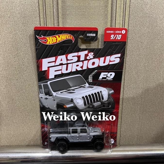 hotwheels fast and furious f9 the fast saga jeep gladiator