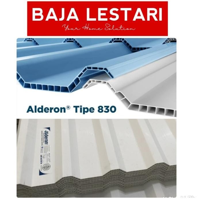 Atap Upvc Alderon 830 - Depok