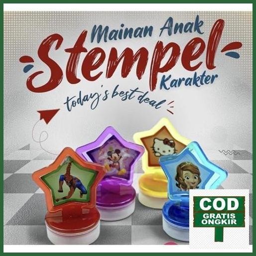 

Terlaris Mainan Stempel Anak Karakter Mainan Edukasi Limited