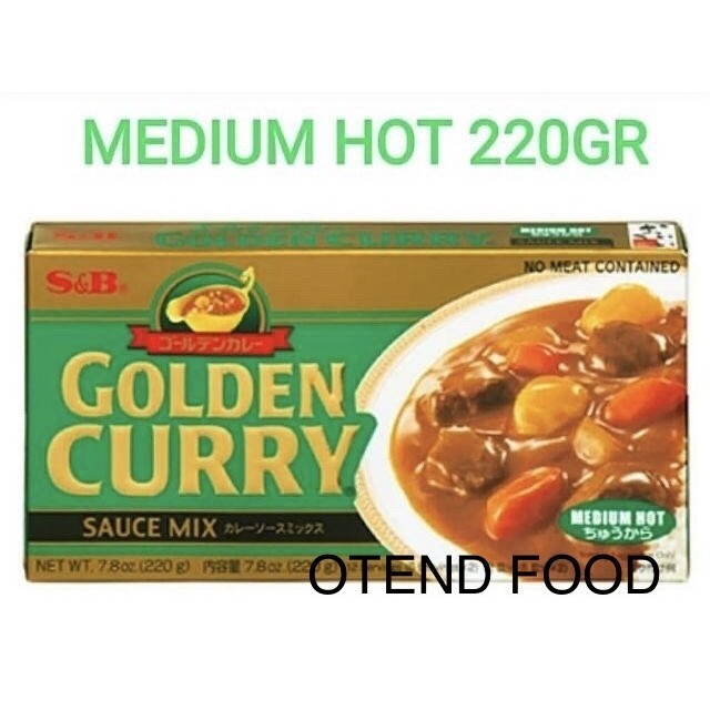 

Ready Golden Curry 220 gram / Kari Jepang/ Medium Hot