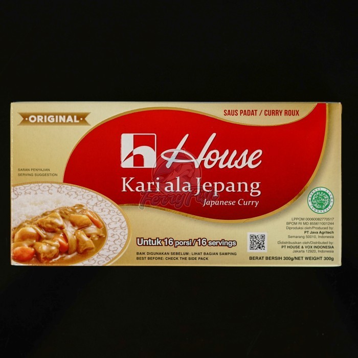 

Ready House Kari Ala Jepang 300gr / Bumbu Curry Jepang Halal - Original