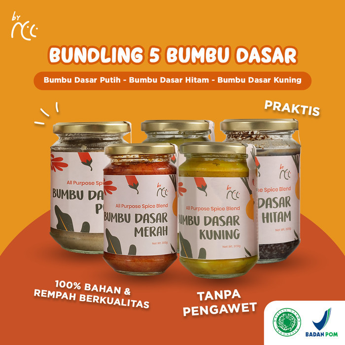 

Ready By NCC Bundling 5 Bumbu Dasar 300 gr