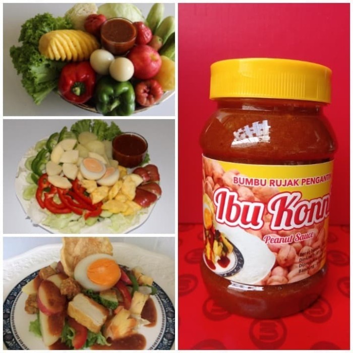 

Ready Bumbu Rujak Pengantin Ibu Konnie 300gr