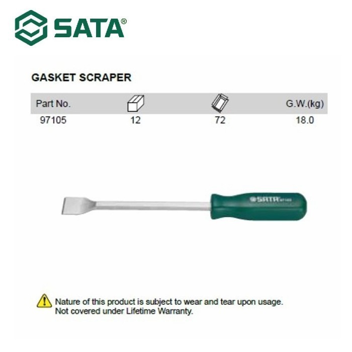 

Alat Pengerok Kape 97105 - Gasket Scraper Sata