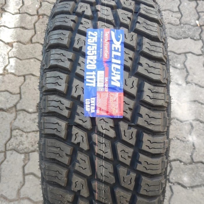 Delium Terra Frontier Ukuran 275/55 R20 Ban Mobil Pajero, Fortuner