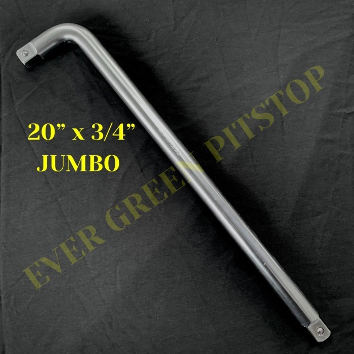 HOT PROMO Gagang Kunci Sok L 3/4" x 20" Handle Shock JUMBO 3/4 inch Bus Truck
