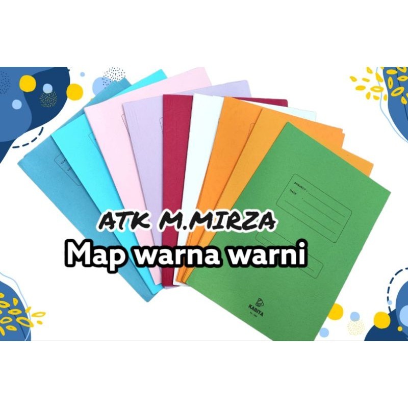 

Stop map kertas warna cerah(merk random)minimal pembelian 10 rb bisa campur produk lainnya