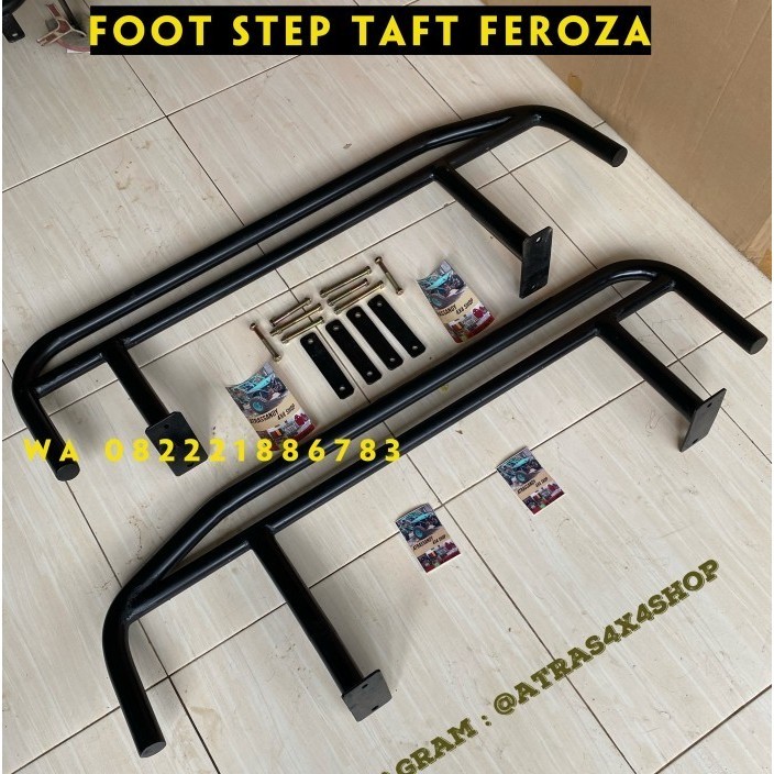 Promo Foot Steep Push Step Panjatan Kaki Jeep Offroad Taft Rocky Feroza Murah