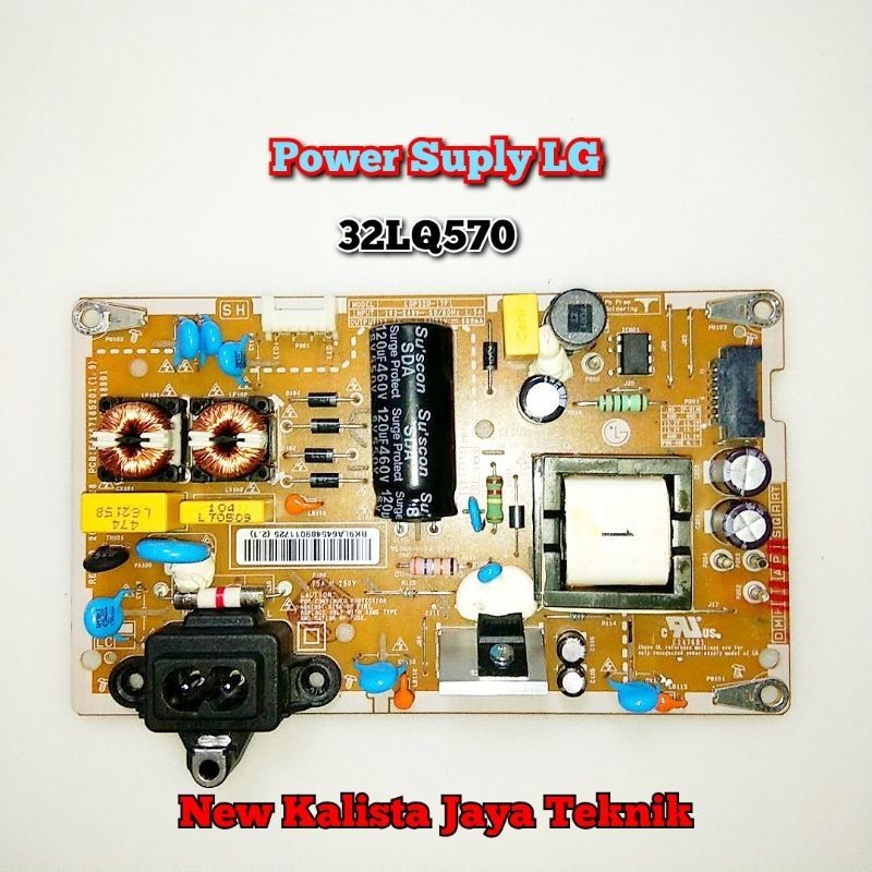 POWER SUPLY TV LG 32LQ570 BPSA ORIGINAL EAX67165201 PSU LG 32LQ570 REGULATOR TV 32LQ5700 PSU 32LQ57 