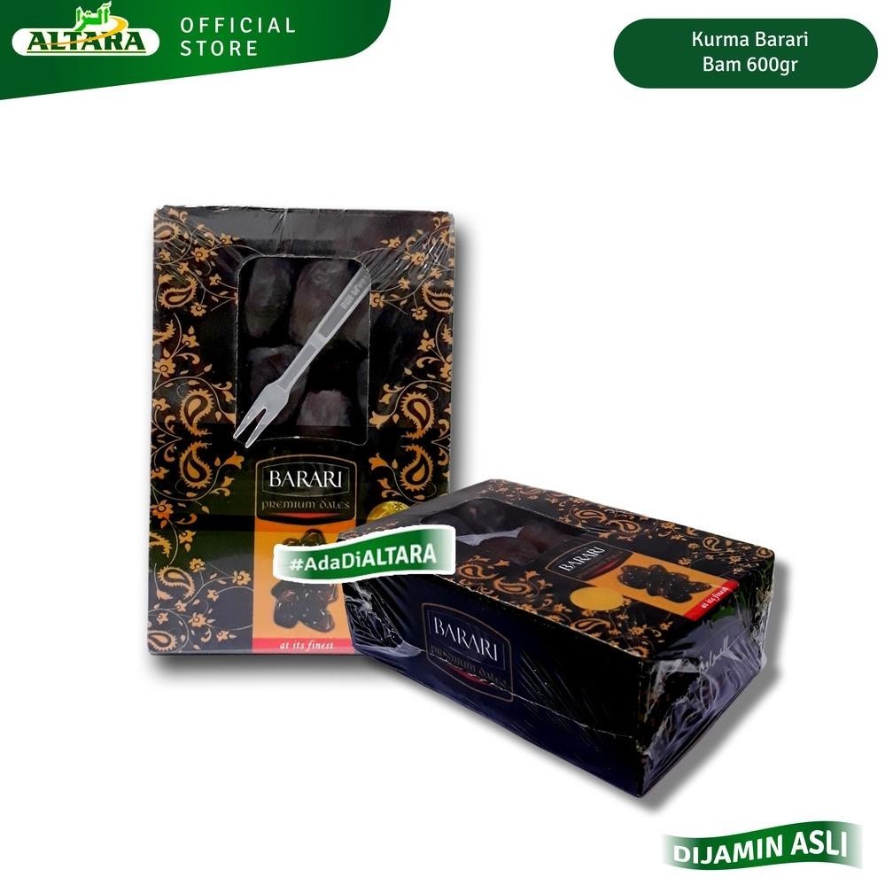 

Kurma Bam Barari Premium Dates Hologram Original 600Gr