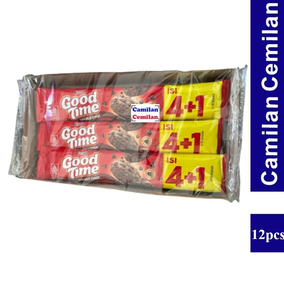 

Biskuit Good Time Cookies Box Ecer 2000 Isi 12 Pcs X 26.5 Gr