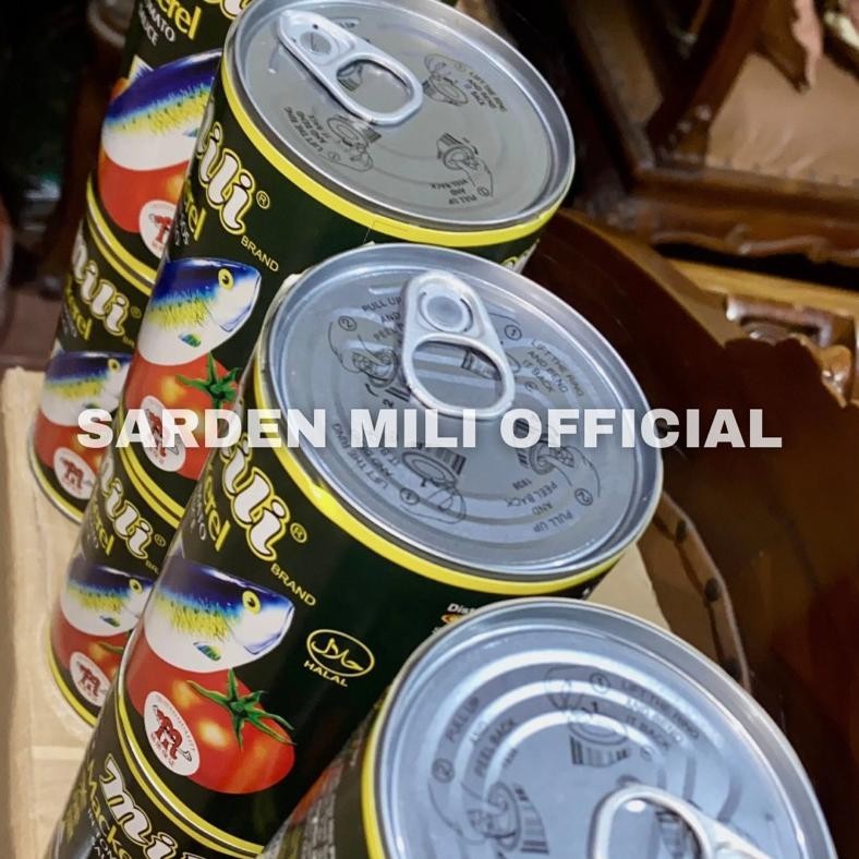 

Sarden Mili 425Gr (Isi Ikan 2 Potong Jumbo) Exp 2026 Kualiatas No.1