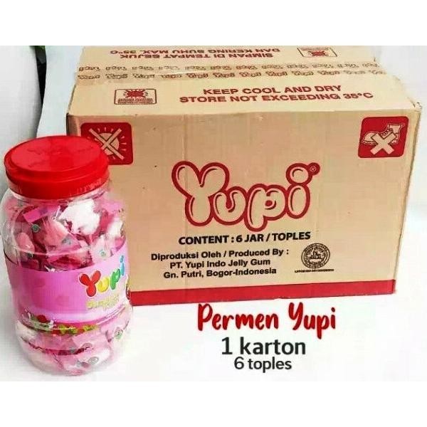 

{Per Toples} Ready Siap Kirim Permen Yupi Strawberry Kiss Exp 2026