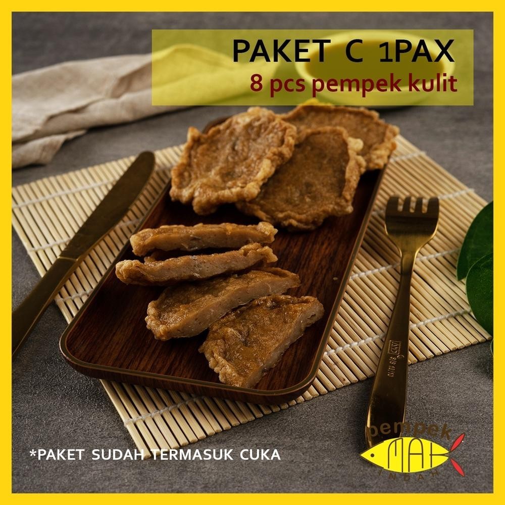 

Pempek Emak Indah - Pempek Mpenak Palembang Asli Ikan Tenggiri - Paket 1 Pax Kapal Selam Dan Campur