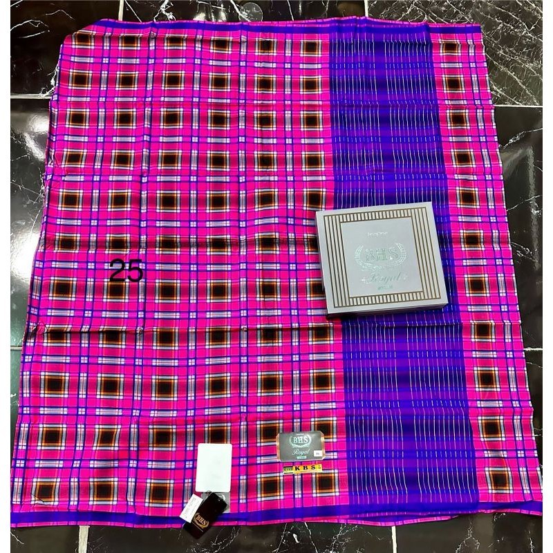 BHS Full Sutra Spunsilk jadul Silver Quallity motif KBS Pink Langka