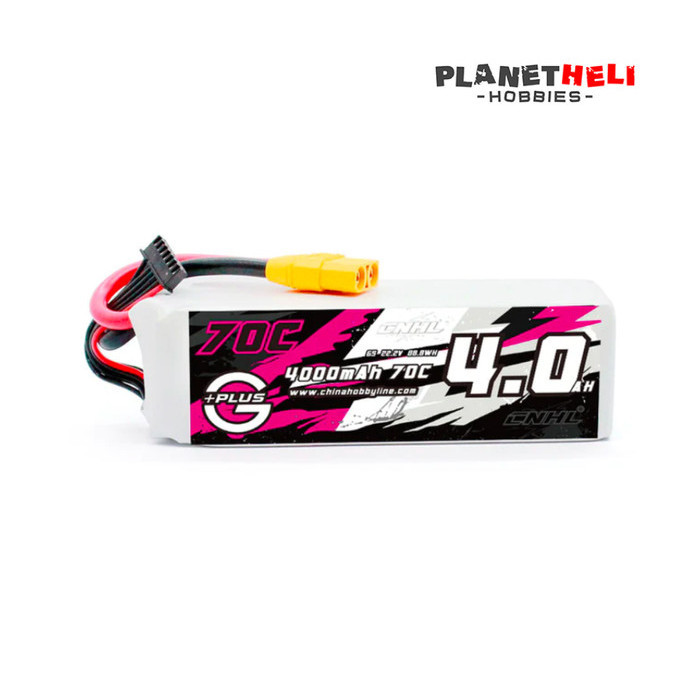 CNHL G+Plus 4000mAh 22.2V 6S 70C Lipo Battery