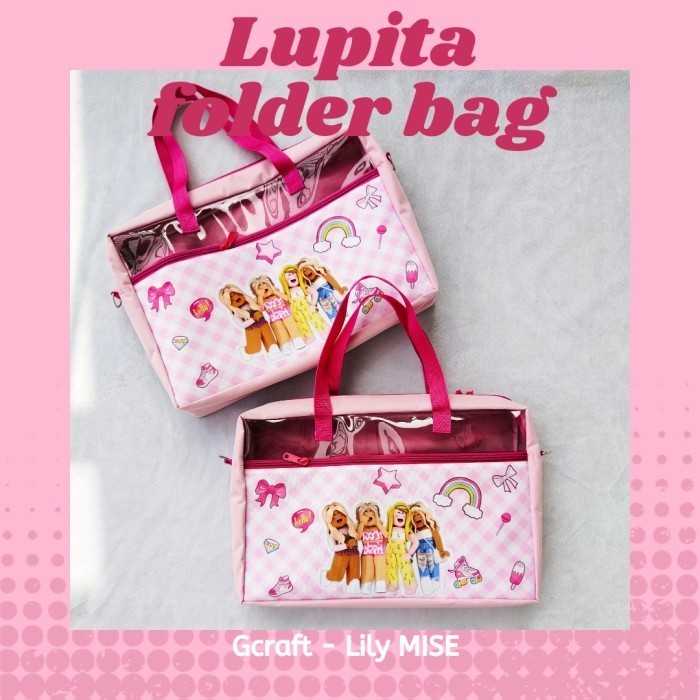 

Fauma lupita folder bag - tas les - tas folder - tas map