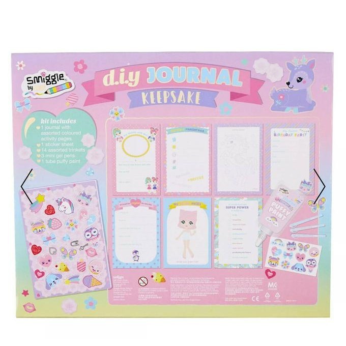

New Sale Smiggle Diy Keep Safe Journal Kit - Diary Anak Smiggle Terbaik