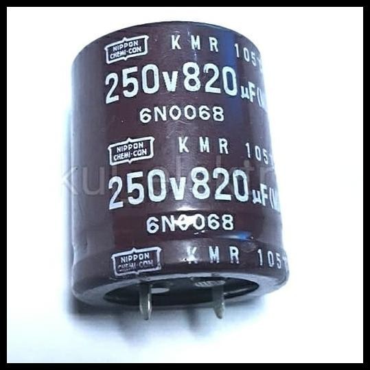 HOT DEAL ELCO 820UF 250V NIPPON CHEMICON 