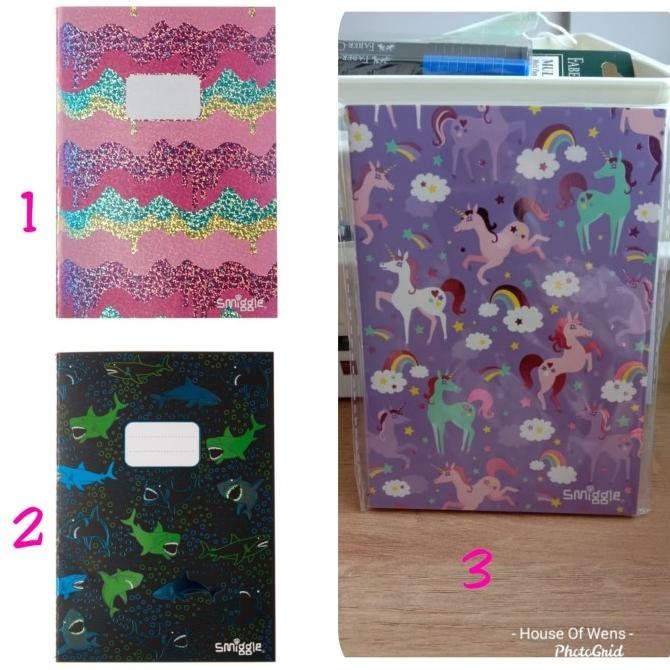 

New Smiggle A6 Notebook - Buku Catatan Smiggle Pengiriman Cepat