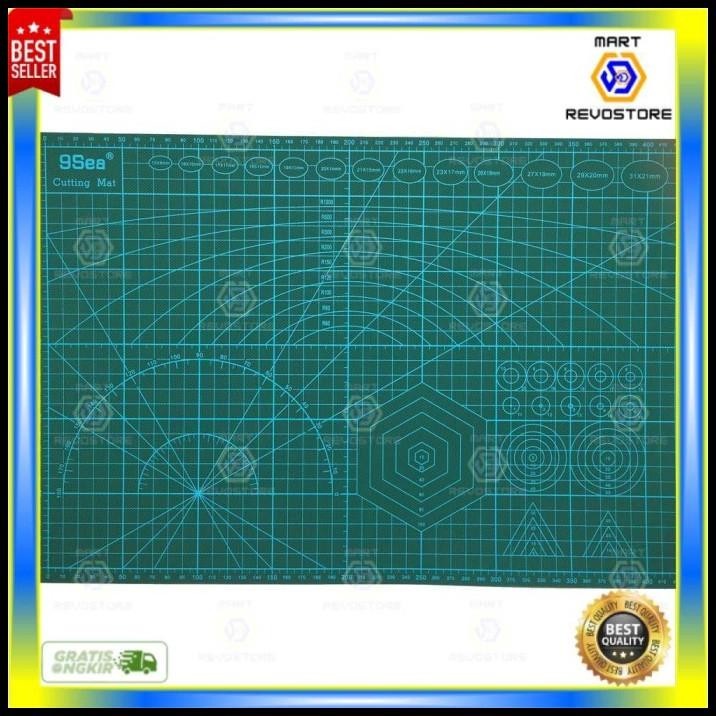 

HOT DEAL TAFFWARE ALAS POTONG WORK CUTTING MAT PAD A3 45 X 30CM !!