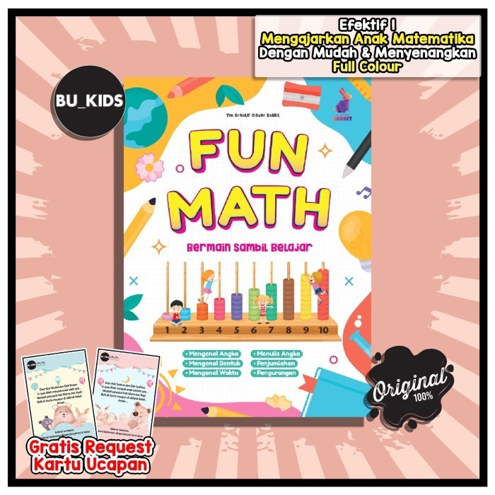 Buku Anak Tk Fun Math Bermain Sambil Belajar