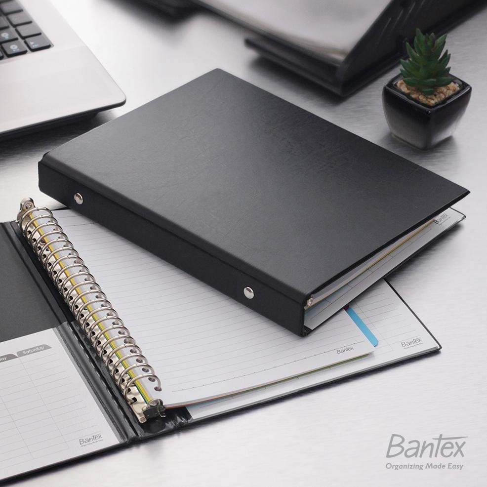 

It34 Bantex Binder Note A5 20 Ring Besi Loose Leaf Multiring Binder Black 1324 10 Hemat