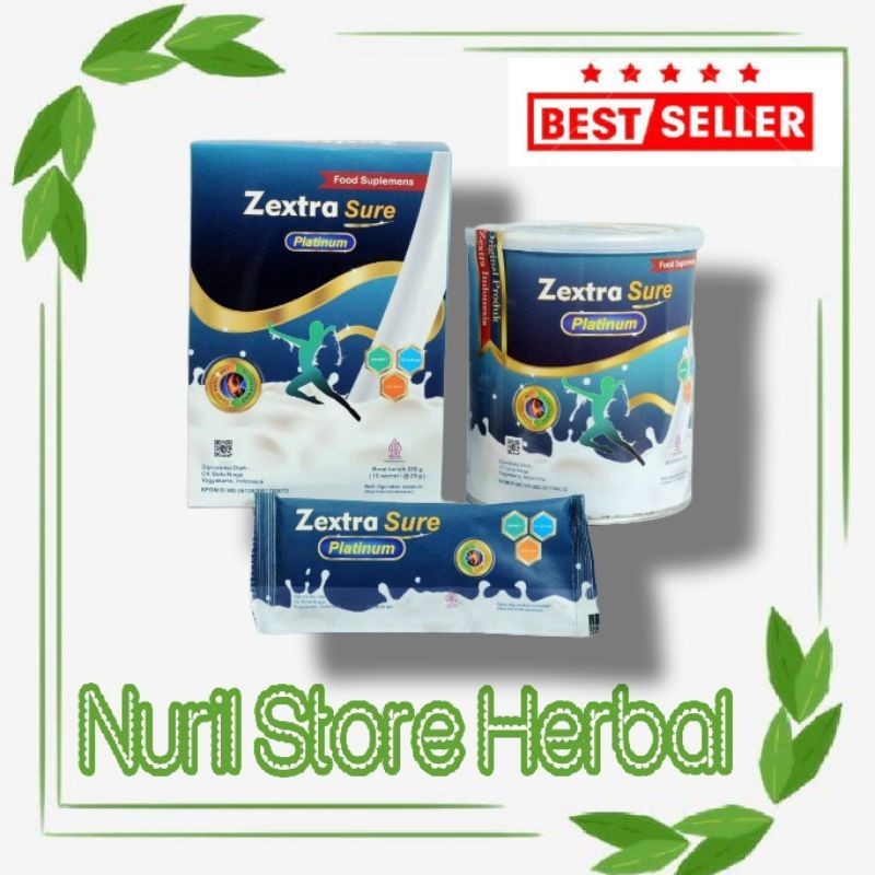 

Zextra Sure Susu Tulang Sendi Colostrum Milk Vitamin Nyeri Asli Zextrasure Platinum Original Usa
