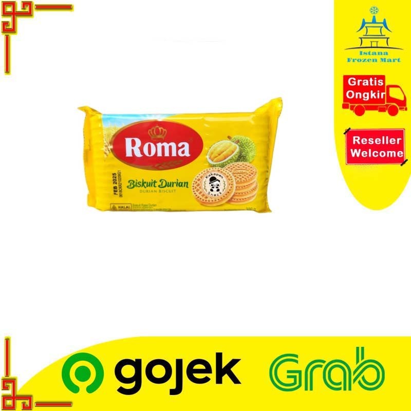 

Kue Biskuit ROMA Durian 300 GR