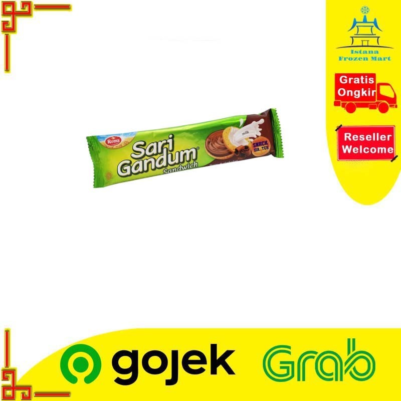 

Kue Biskuit ROMA Sari Gandum Sandwich 36 GR