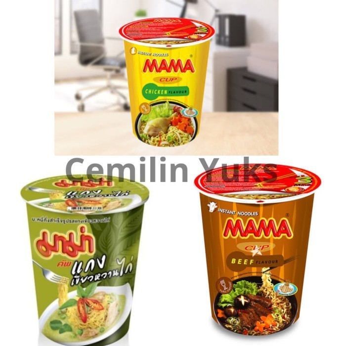 

Mama Cup Instant Noodle Thailand E Instant Thailand Green Curry