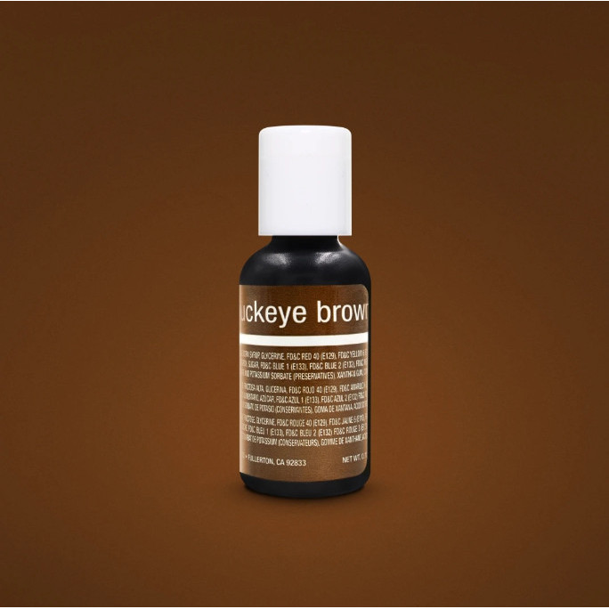 

[DIAJENG SHOP] Buckeye Brown Chefmaster Liqua-Gel Food Coloring 20 ml SALE