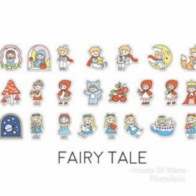 

Terbaru Stickers Deco Fairy Tale Original Terbaik