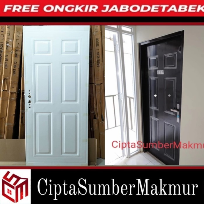 PINTU BAJA UTAMA / TIDUR JBS TYPE METAL DOOR 80.01 BY FORTRESS