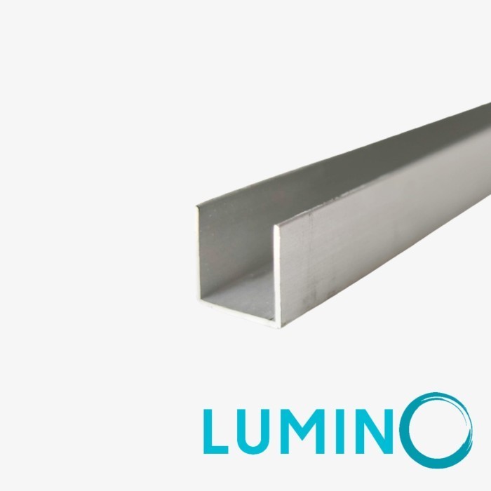 ALUMINIUM PROFILE LIS U ALUMINIUM 15MM LUMINO