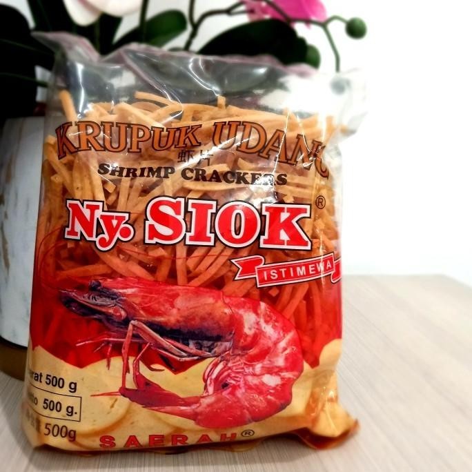 

Kerupuk/ Krupuk Udang Stik Ny SIOK 500gr pins snack LN