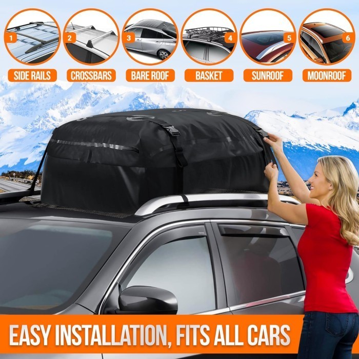 Roof Bag Mobil Jumbo Waterproof US Brand