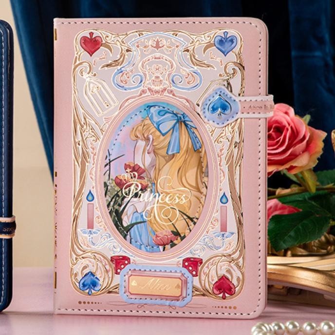 

PROMO Magnetic Notebook Fairy Tale Kingdom / Buku Diary PU Leather 0730 er-23