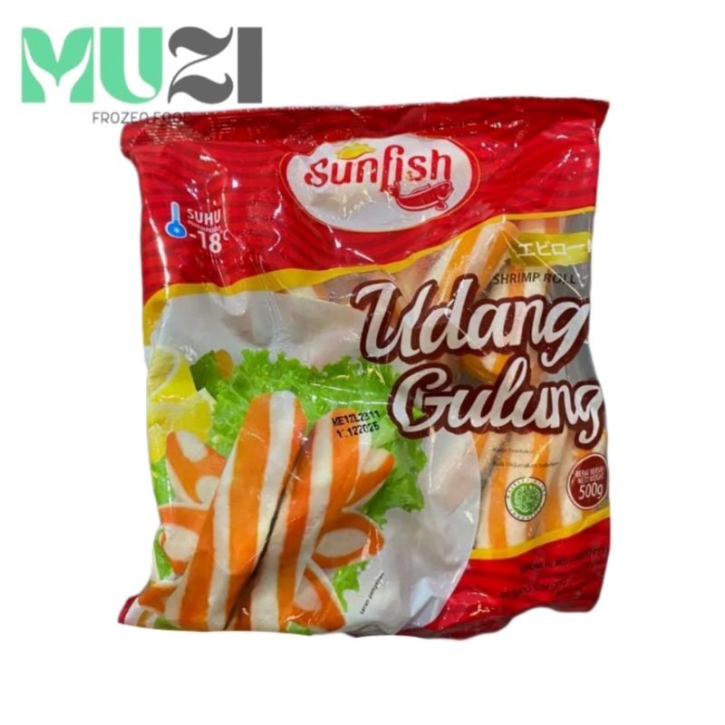

SUNFISH SHRIMP ROLL 500GR