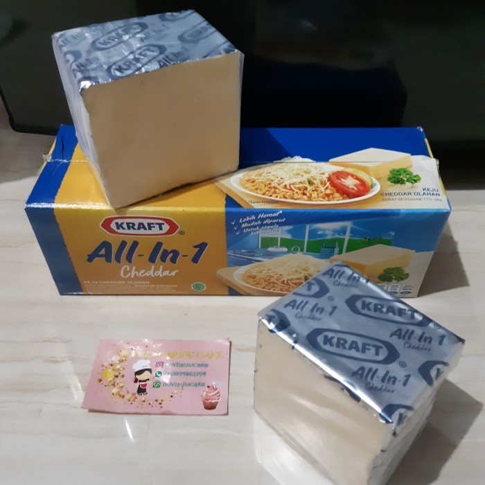 

KEJU KRAFT CHEDDAR ALL IN ONE/KEJU KRAFT CHEDDAR ALL-IN-1 REPACK 500GR