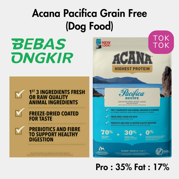 Acana Pacifica Grain Free Dog Food