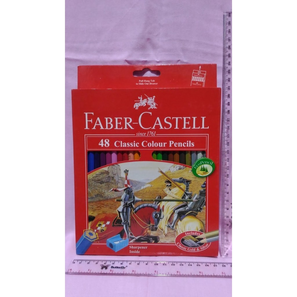 

Sil Warna Faber Castell 48 Baik Bagus Ready