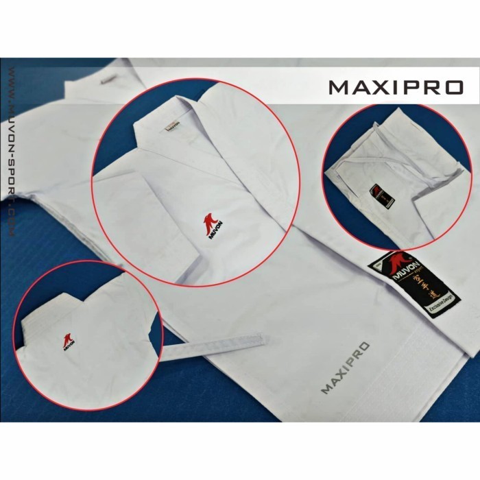 MURAH BAJU KARATE KATA MUVON MAXIPRO ORIGINAL